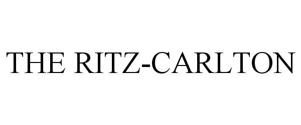 Trademark Logo THE RITZ-CARLTON