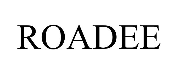 Trademark Logo ROADEE