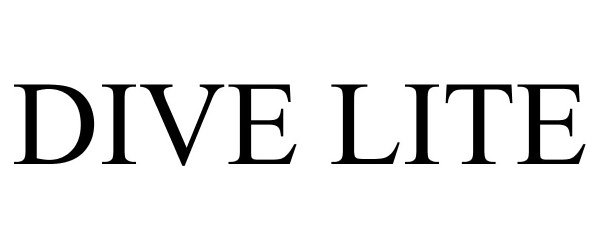 Trademark Logo DIVE LITE