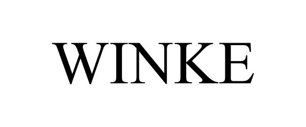 Trademark Logo WINKE