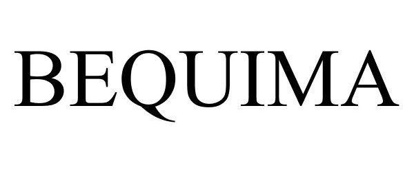 Trademark Logo BEQUIMA