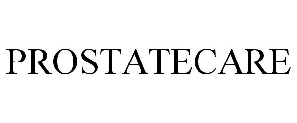 Trademark Logo PROSTATECARE