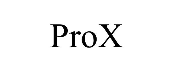 Trademark Logo PROX