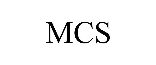 Trademark Logo MCS