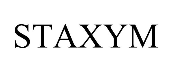Trademark Logo STAXYM