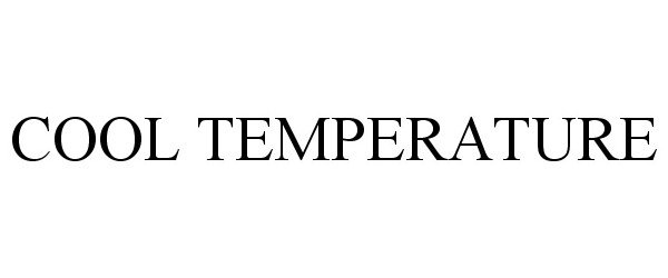 Trademark Logo COOL TEMPERATURE