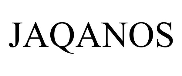 Trademark Logo JAQANOS
