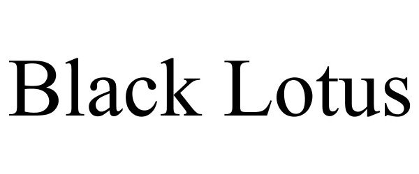 BLACK LOTUS
