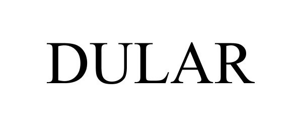 Trademark Logo DULAR