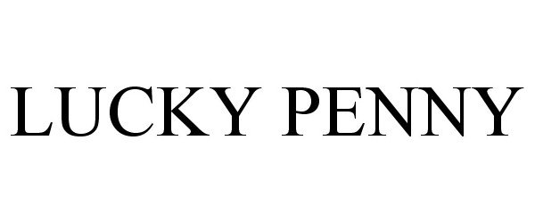 Trademark Logo LUCKY PENNY