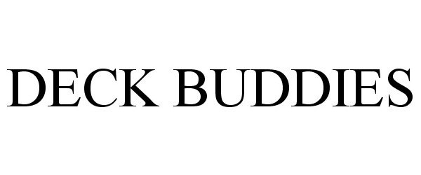 Trademark Logo DECK BUDDIES