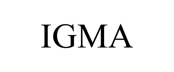 Trademark Logo IGMA