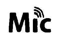 Trademark Logo MIC
