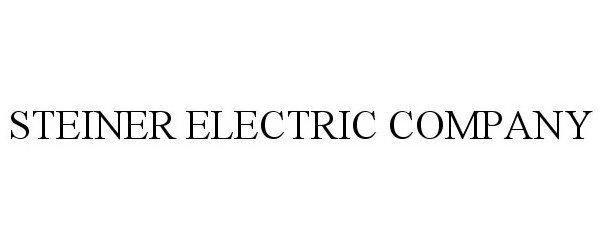  STEINER ELECTRIC COMPANY