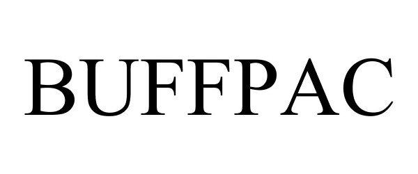 Trademark Logo BUFFPAC