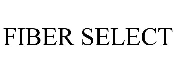 Trademark Logo FIBER SELECT