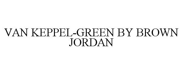  VAN KEPPEL-GREEN BY BROWN JORDAN