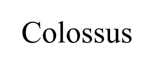 Trademark Logo COLOSSUS