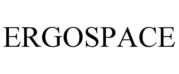 Trademark Logo ERGOSPACE