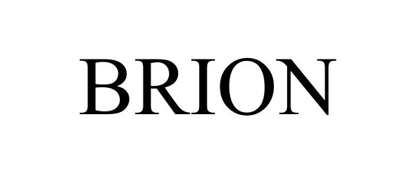 Trademark Logo BRION