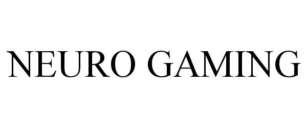 Trademark Logo NEURO GAMING