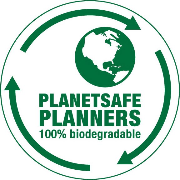 Trademark Logo PLANETSAFE PLANNERS 100% BIODEGRADABLE