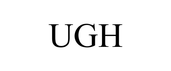 Trademark Logo UGH
