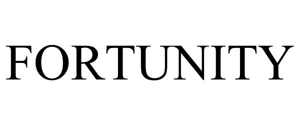 Trademark Logo FORTUNITY