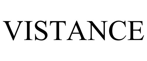 Trademark Logo VISTANCE