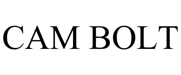 Trademark Logo CAM BOLT