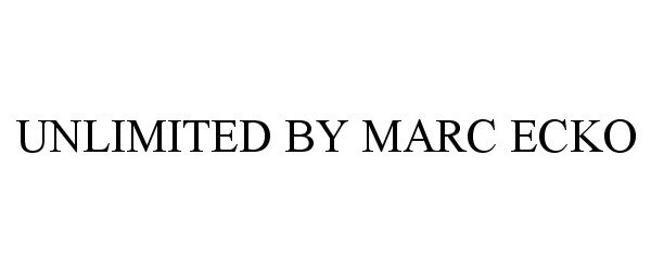 Trademark Logo UNLIMITED BY MARC ECKO
