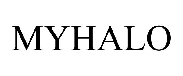 Trademark Logo MYHALO