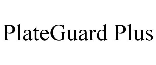 Trademark Logo PLATEGUARD PLUS