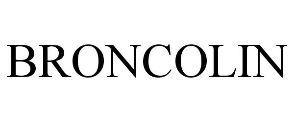 Trademark Logo BRONCOLIN