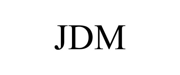 Trademark Logo JDM