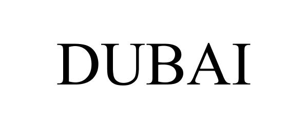 Trademark Logo DUBAI