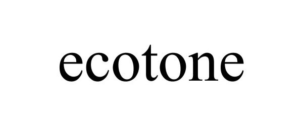 Trademark Logo ECOTONE