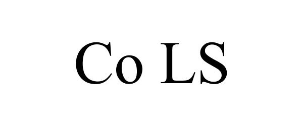 Trademark Logo CO LS