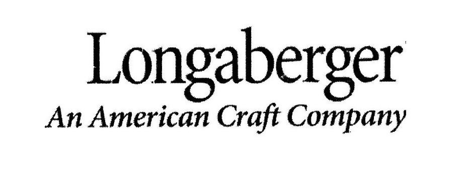  LONGABERGER AN AMERICAN CRAFT COMPANY