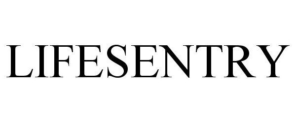 Trademark Logo LIFESENTRY