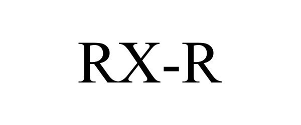 Trademark Logo RX-R