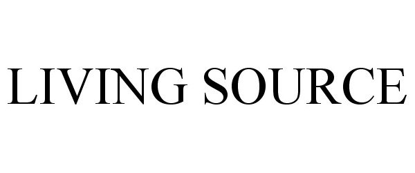Trademark Logo LIVING SOURCE