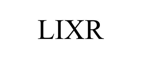 Trademark Logo LIXR