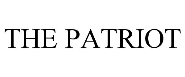 Trademark Logo THE PATRIOT