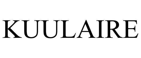 Trademark Logo KUULAIRE