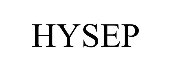 Trademark Logo HYSEP