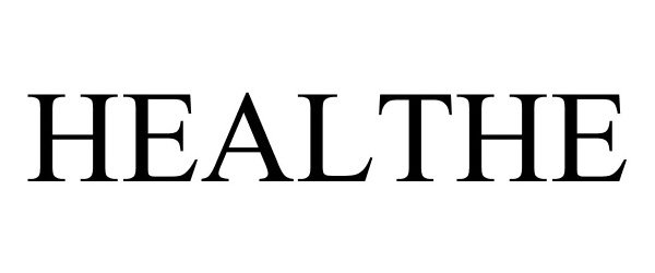 Trademark Logo HEALTHE