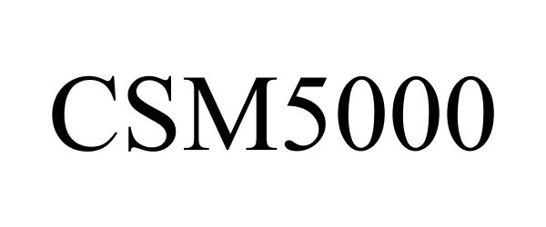 Trademark Logo CSM5000