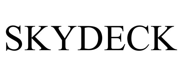 Trademark Logo SKYDECK