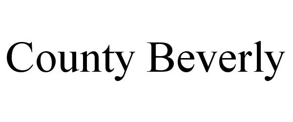  COUNTY BEVERLY